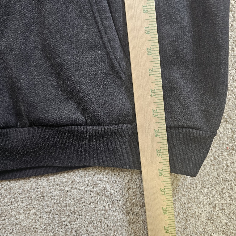 NWT Von Dutch Moto Flame Hoodie Dark Gray Graphic Logo Pullover Sz Med A6 - Picture 5 of 11